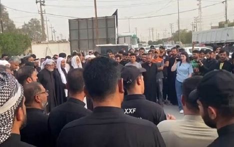 اعتراضات در بصره عراق بدلیل بحران آب