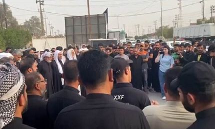 اعتراضات در بصره عراق بدلیل بحران آب