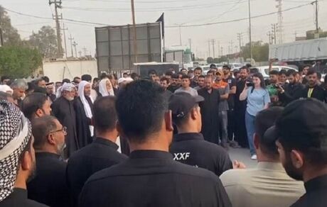 اعتراضات در بصره عراق بدلیل بحران آب