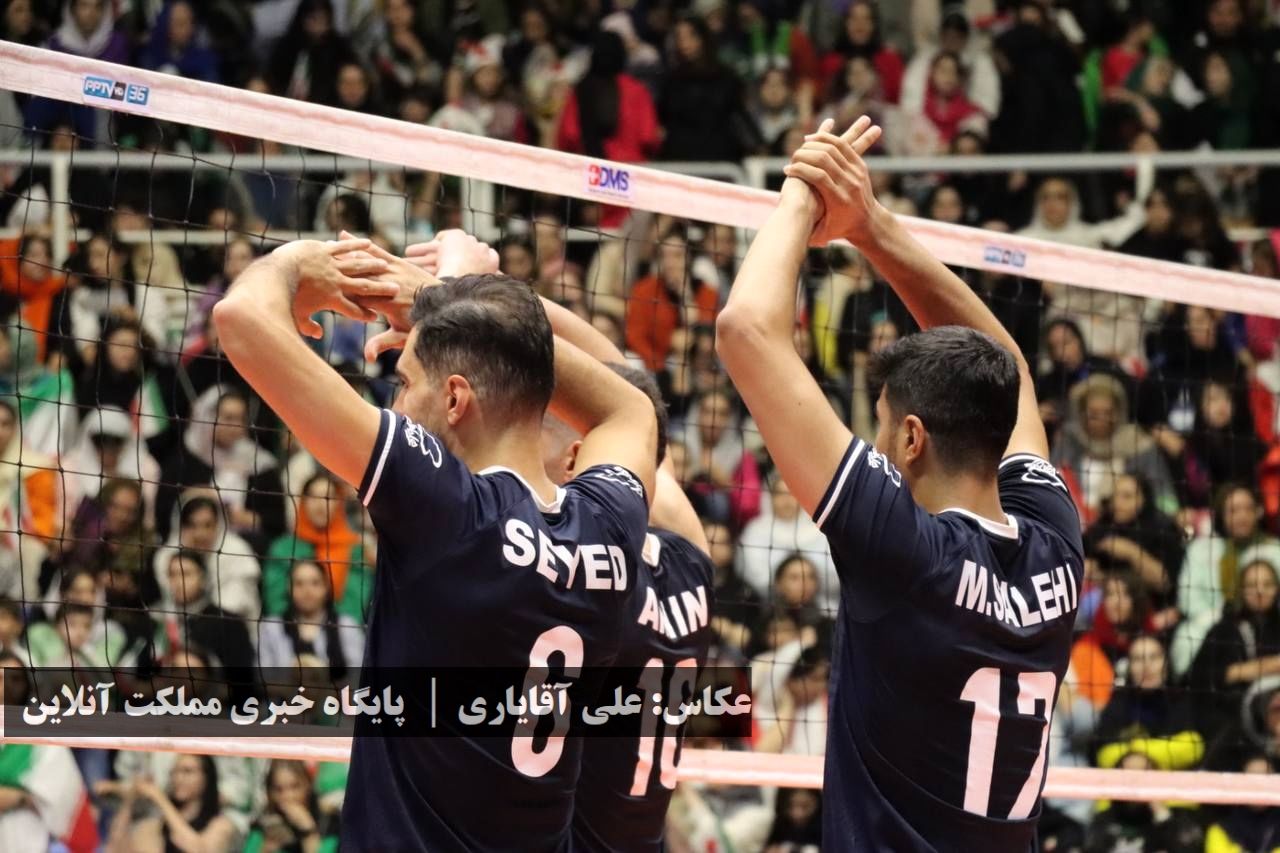 روز ششم والیبال قهرمانی مردان آسیا در ارومیه / تصاویر