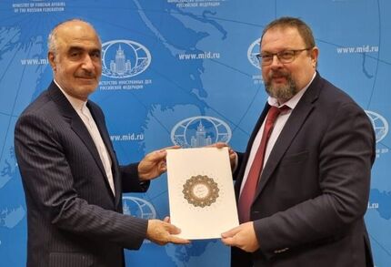 سرکنسول جدید جمهوری اسلامی ایران در آستراخان آغاز بکار کرد