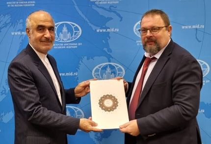 سرکنسول جدید جمهوری اسلامی ایران در آستراخان آغاز بکار کرد