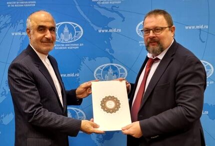 سرکنسول جدید جمهوری اسلامی ایران در آستراخان آغاز بکار کرد