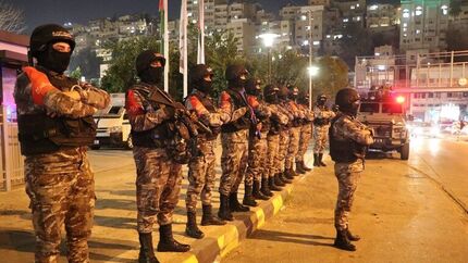 با ادامه تشدید تدابیر امنیتی، ۴۴ تن در اعتراضات اردن دستگیر شدند