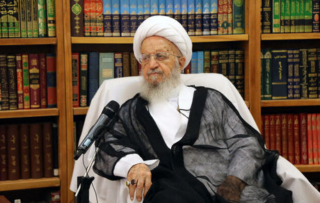 معاون اول رئیس‌جمهوری از آیت الله مکارم شیرازی عیادت کرد