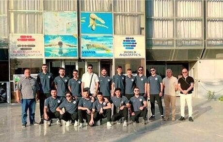 سفر تیم ملی واترپلو عراق به کشورمان برای اردوی آموزشی