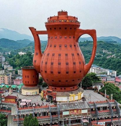 بزرگترین قوری جهان در چین