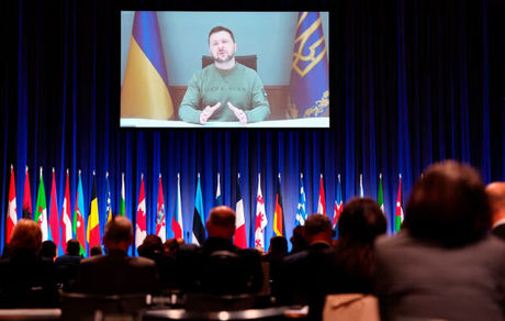 اتهام زلنسکی به ایران درخصوص حمله نیروهای مقاومت به اسرائیل