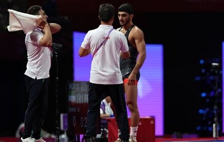 کشتی‌گیر ۶۷ کیلوی کشورمان به مدال برنز بازی‌های آسیایی رسید