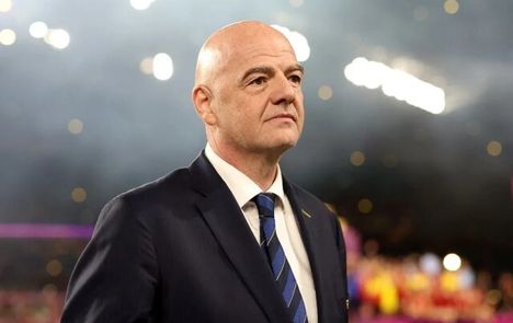 رئیس فیفا تماشاگر ویژه دیدار دوستانه ایران و کستاریکا در آنتالیا