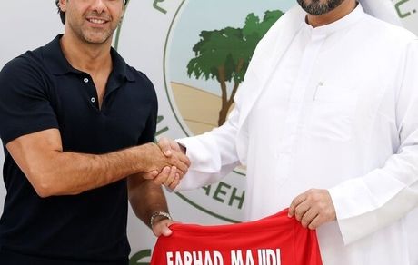 فرهاد مجیدی ۲ سال دیگر سرمربی البطائع امارات ماند