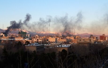 جزئیات آتش سوزی ساختمان ۵ طبقه در تهران