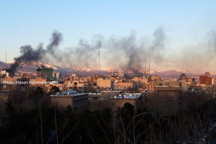 جزئیات آتش سوزی ساختمان ۵ طبقه در تهران