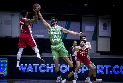 برد ذوب آهن مقابل نماینده عراق در سوپرلیگ بسکتبال غرب آسیا