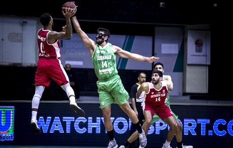 برد ذوب آهن مقابل نماینده عراق در سوپرلیگ بسکتبال غرب آسیا