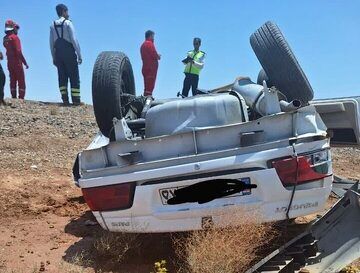 واژگونی خودروی یکی از ائمه جمعه کشور