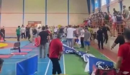 مجروح شدن چند نفر در رقابت‌های کشتی آزاد استان لرستان