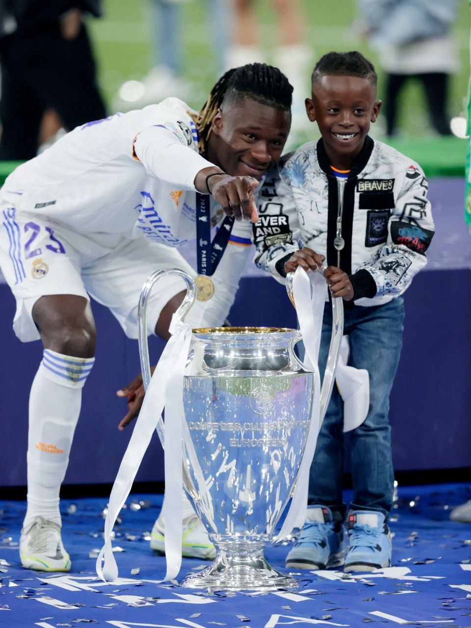 تصاویر اهدای جام قهرمانی لیگ قهرمانان اروپا ۱۲-۲۰۱۱