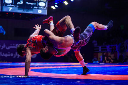 قهرمانی خوزستان در مسابقات کشتی فرنگی قهرمانی کشور