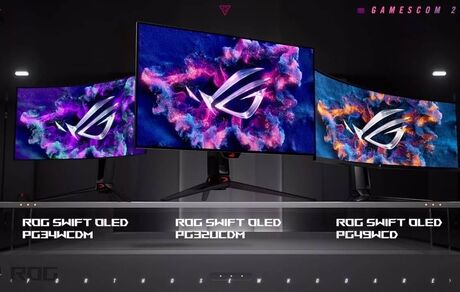 اولین مانیتور گیمینگ ۳۲ اینچی 4K با پنل QD-OLED رونمایی شد
