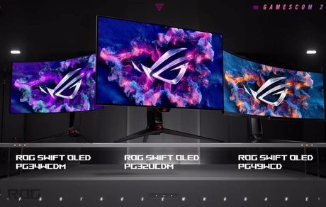 اولین مانیتور گیمینگ ۳۲ اینچی 4K با پنل QD-OLED رونمایی شد