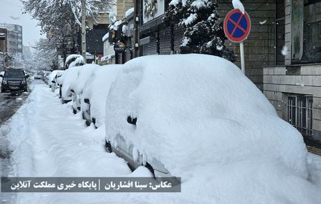 برف، ارومیه را سفیدپوش کرد + تصاویر