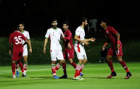 شکست تیم فوتبال امید ایران برابر قطر در دیداری دوستانه