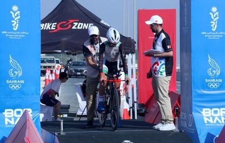 گاف باورنکردنی تیم دوچرخه سواری ایران که آنرا گردن داوران انداختند