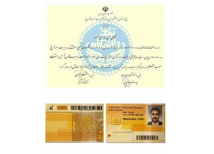 مهرعلیزاده، مدرک‌اش را منتشر کرد / واکنش به منتقدان