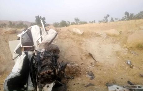 ۳ فوتی در تصادف یک سواری و وانت در نطنز