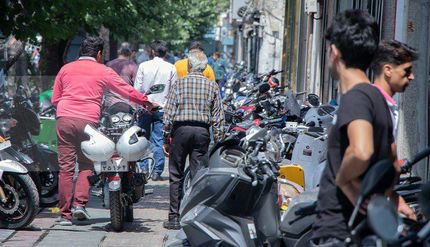 کاهش۳۰ تا ۴۰ درصدی تقاضای موتورسیکلت 