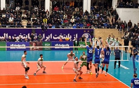 یک تیم لیگ برتر والیبال در آستانه کناره گیری!