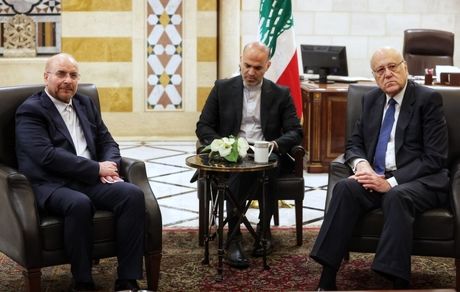 دیدار قالیباف با نخست وزیر لبنان