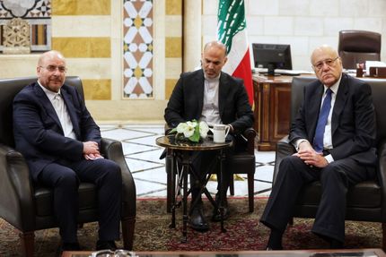 دیدار قالیباف با نخست وزیر لبنان