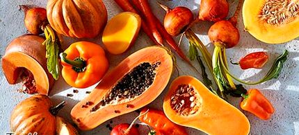 فواید سبزیجات نارنجی