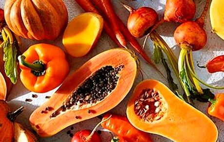 فواید سبزیجات نارنجی