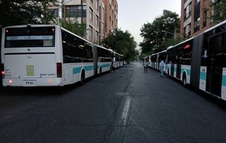 مشکلی برای تامین سوخت اتوبوس‌ها در تهران نیست