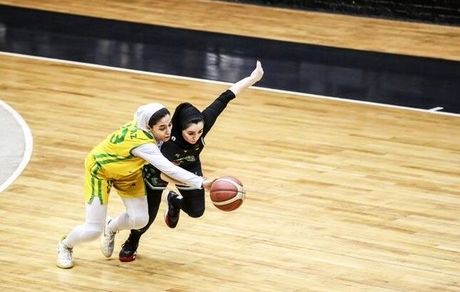 برد قاطع مدافع عنوان قهرمانی لیگ برتر بسکبال زنان