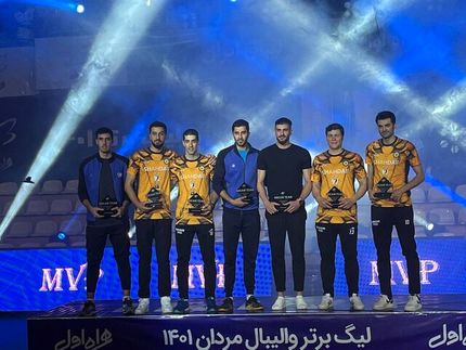 برترین‌های لیگ برتر والیبال اعلام شد