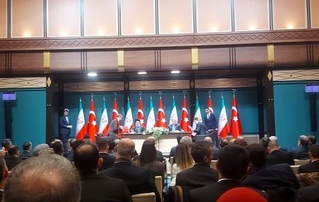 امضای ۱۰ سند همکاری مشترک بین ایران و ترکیه