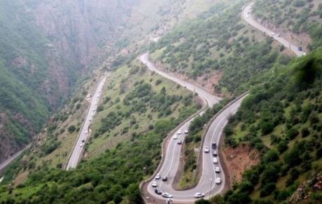 جاده کندوان تا شنبه یک‌طرفه می‌شود