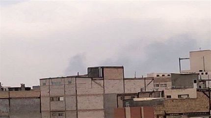 حمله هوایی به فرودگاه مشهد