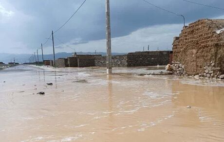 تخلیه روستای نوده از توابع شهرستان زیرکوه بدلیل سرریز سد