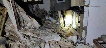 انفجار شدید یک ساختمان مسکونی در محدوده میدان نامجو تهران