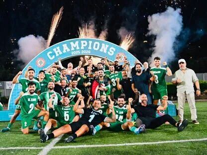 پایان لیگ فوتبال لبنان بعد نزدیک به یک سال