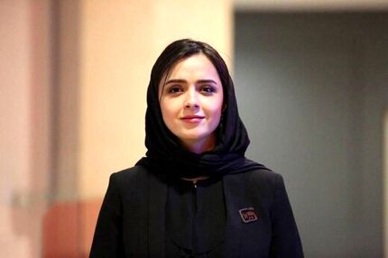 عکس| ترانه علیدوستی در پشت صحنه یک فیلم