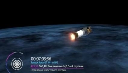 سه ماهواره ایرانی از روسیه پرتاب شدند