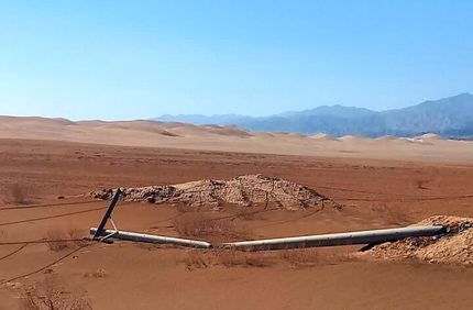 وزش باد، برق برخی نقاط استان البرز را قطع کرد