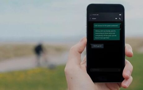 اینترنت ماهواره‌ای اسپیس‌ایکس روی موبایل‌ها جواب داد