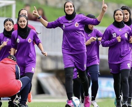 صعود تیم خاتون بم به یک چهارم نهایی لیگ قهرمانان فوتبال زنان آسیا